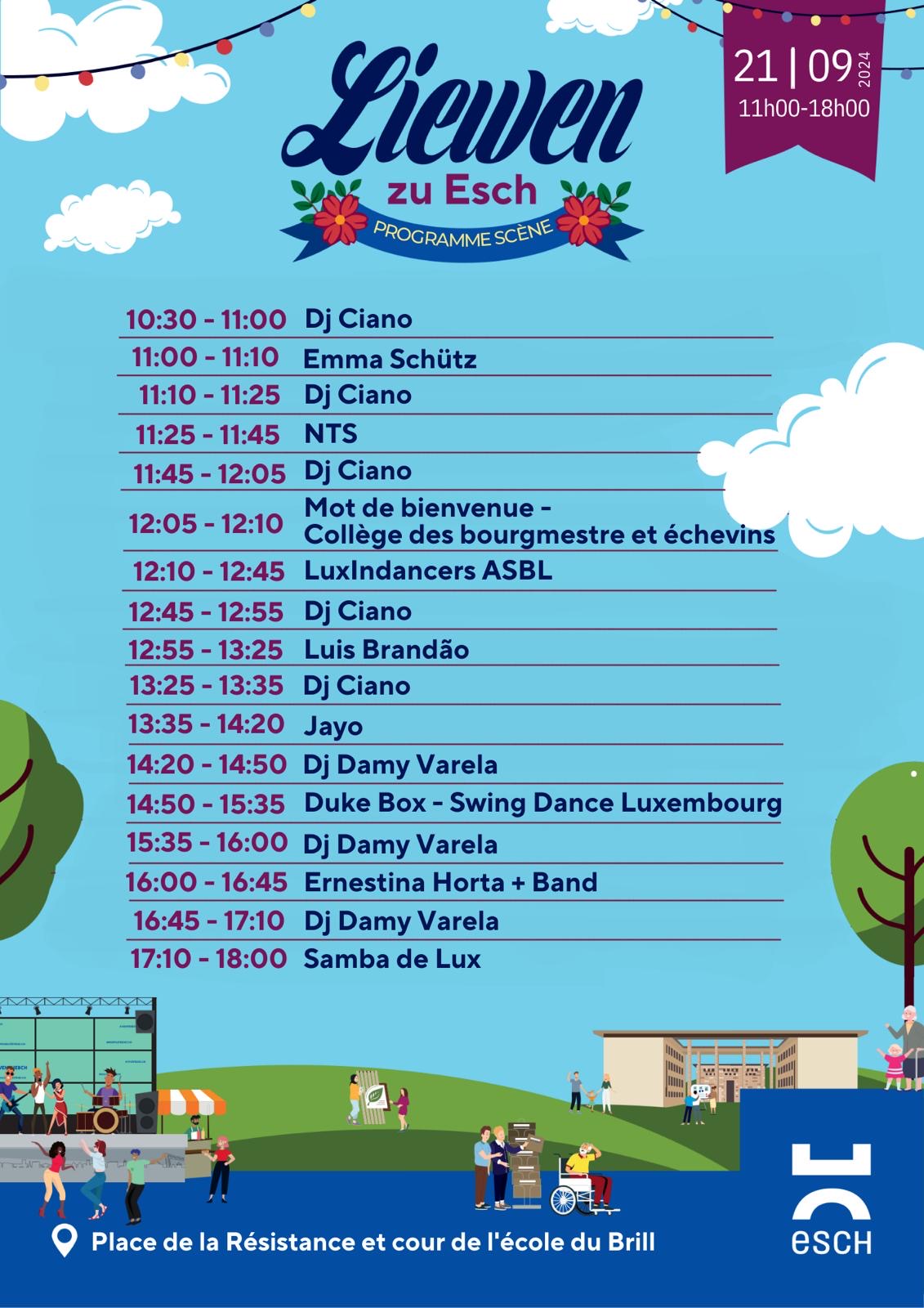 Liewen Zu Esch Rejoignez La F te Et D couvrez Votre Ville Autrement 